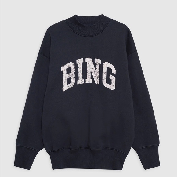 NWT Anine Bing Bradie Sweatshirt - Picture 3 of 6